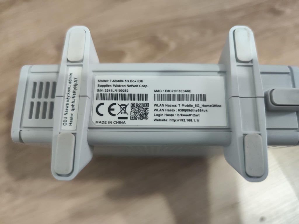 Router wi-fi T-Mobile 5G- mało używany