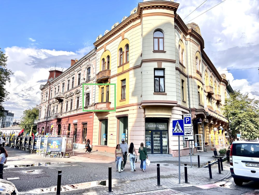 Офісне приміщення на Грушевського, поруч із Стометрівкою