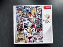 Puzzle Trefl - Disney 100 lat - wyjątkowa edycja - 500 el. - JAK NOWE