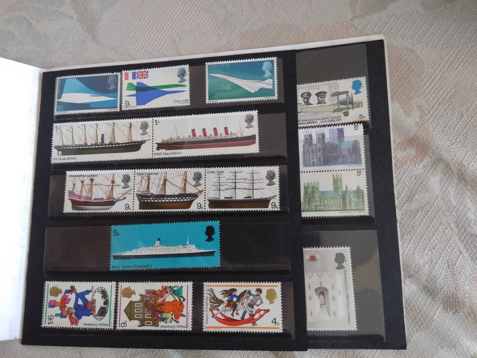 Coleção de selos "Collectors Pack 1969" British Pictorial Stamps