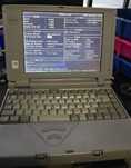 Laptop retro Toshiba T2130CS bez dysku FDD raczej do czyszczenia
