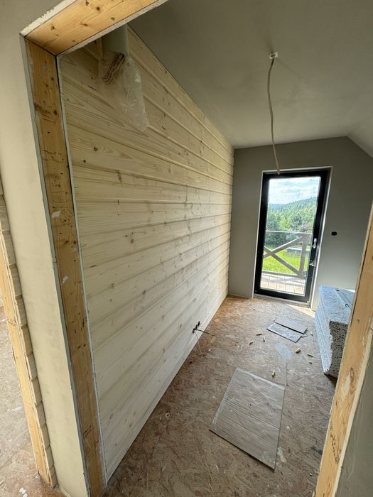 Deska elewacyjna/boazeria świerkowa