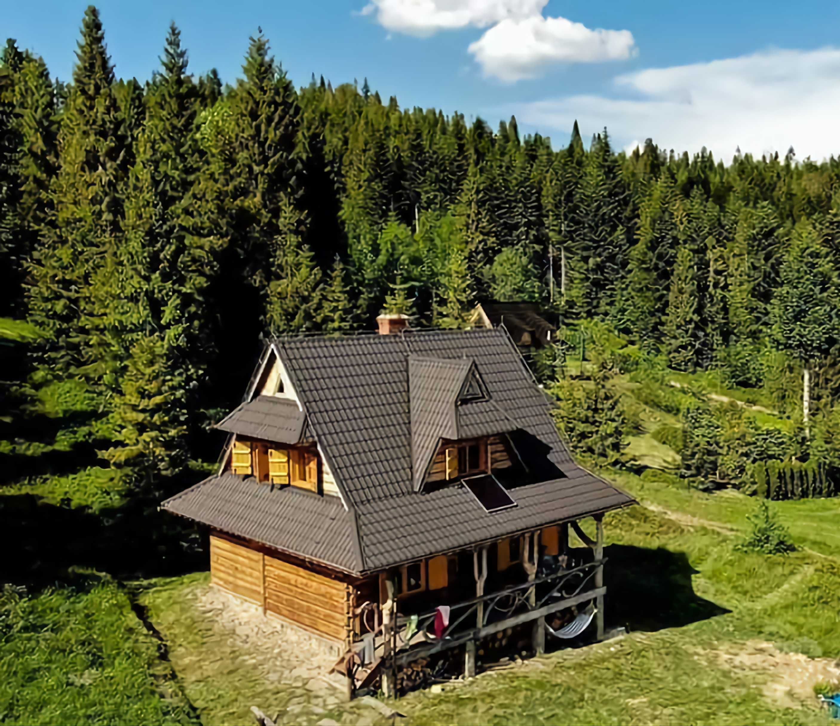 Domek do wynajęcia, bacówka w Gorcach pod Turbaczem.