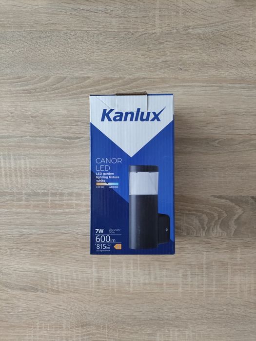 Lampa ogrodowa KANLUX zewnętrzna LED kinkiet