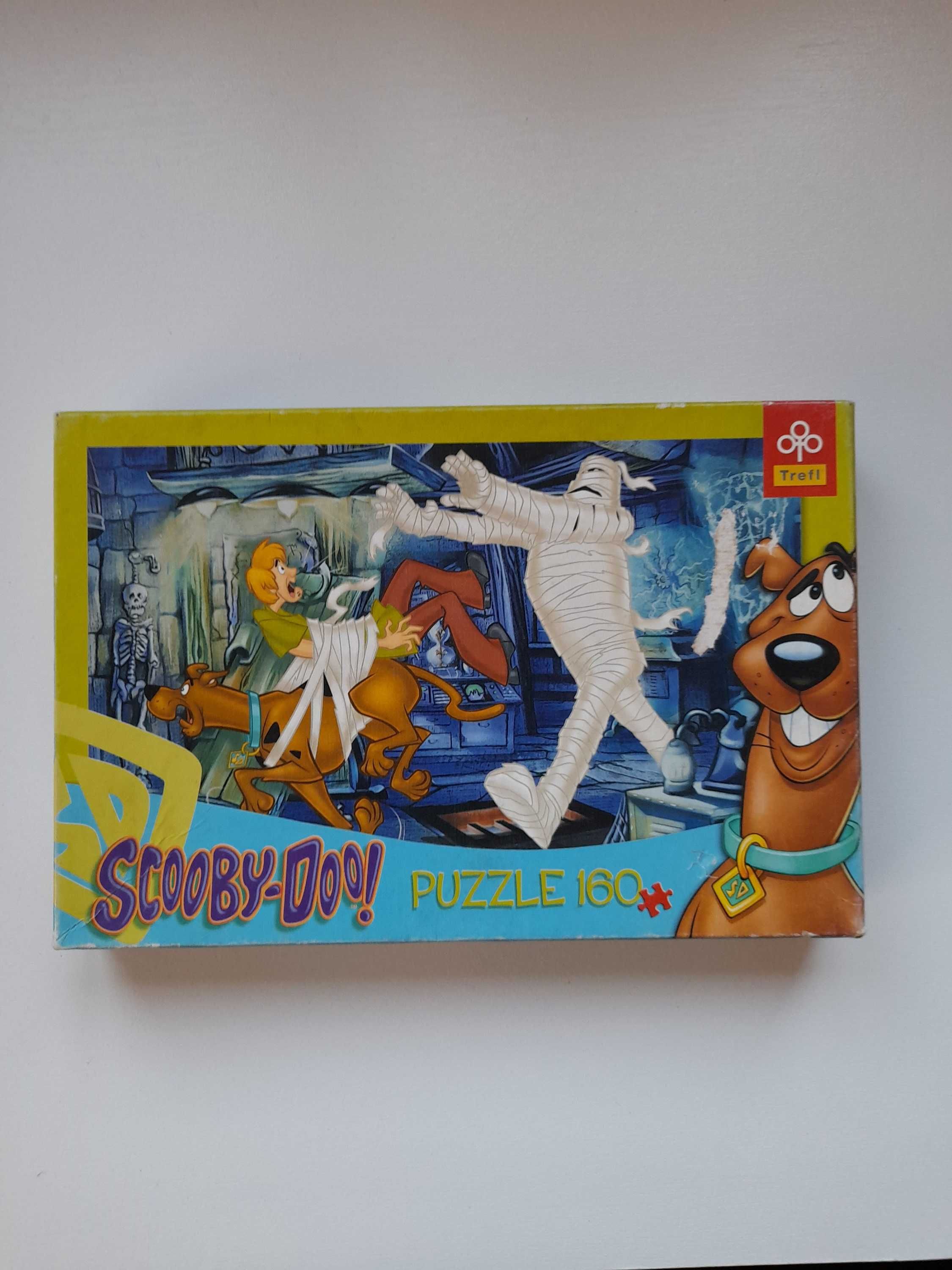 Puzzle Scooby-doo i podkładka