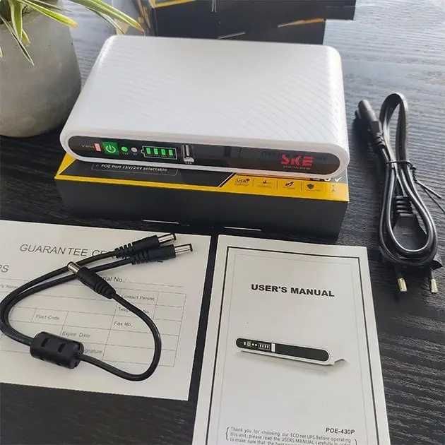 Бесперебойник батарея повербанк для роутера 8800 мАч POE-532E есть опт