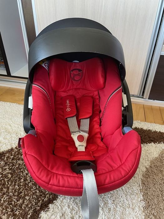 Czerwony Fotelik Cybex Anton 5 baza
