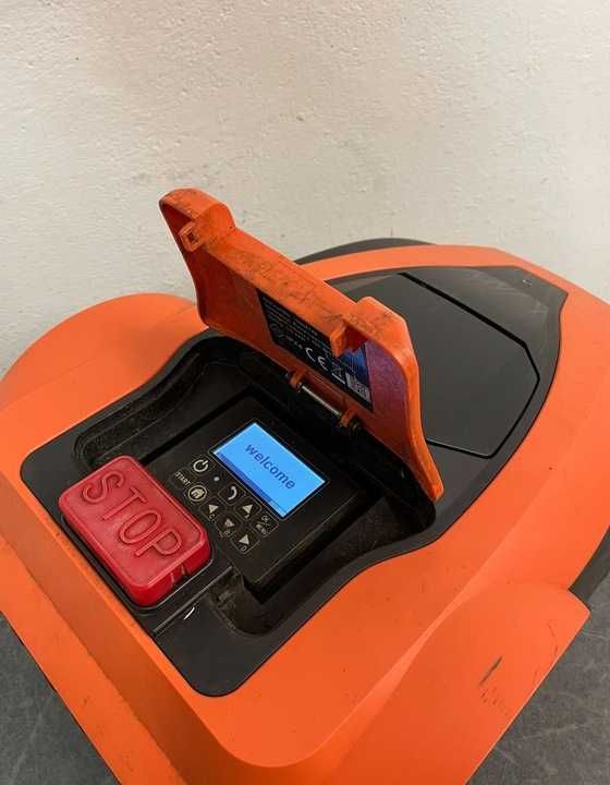 inteligentny robot do koszenia trawy kosiarka szer. koszenia 18 cm