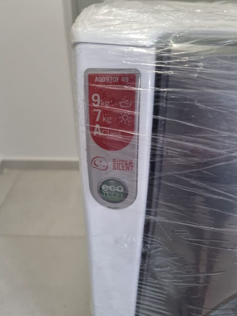 Maquina de lavar e secar roupa