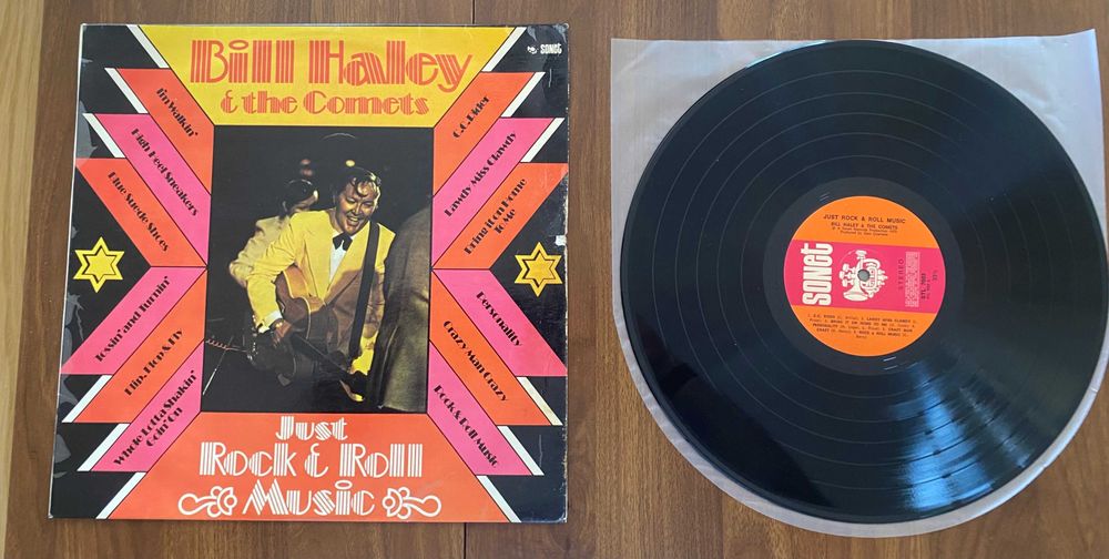 Disco de vinil: Bill Haley & The Comets - Just Rock & Roll Music