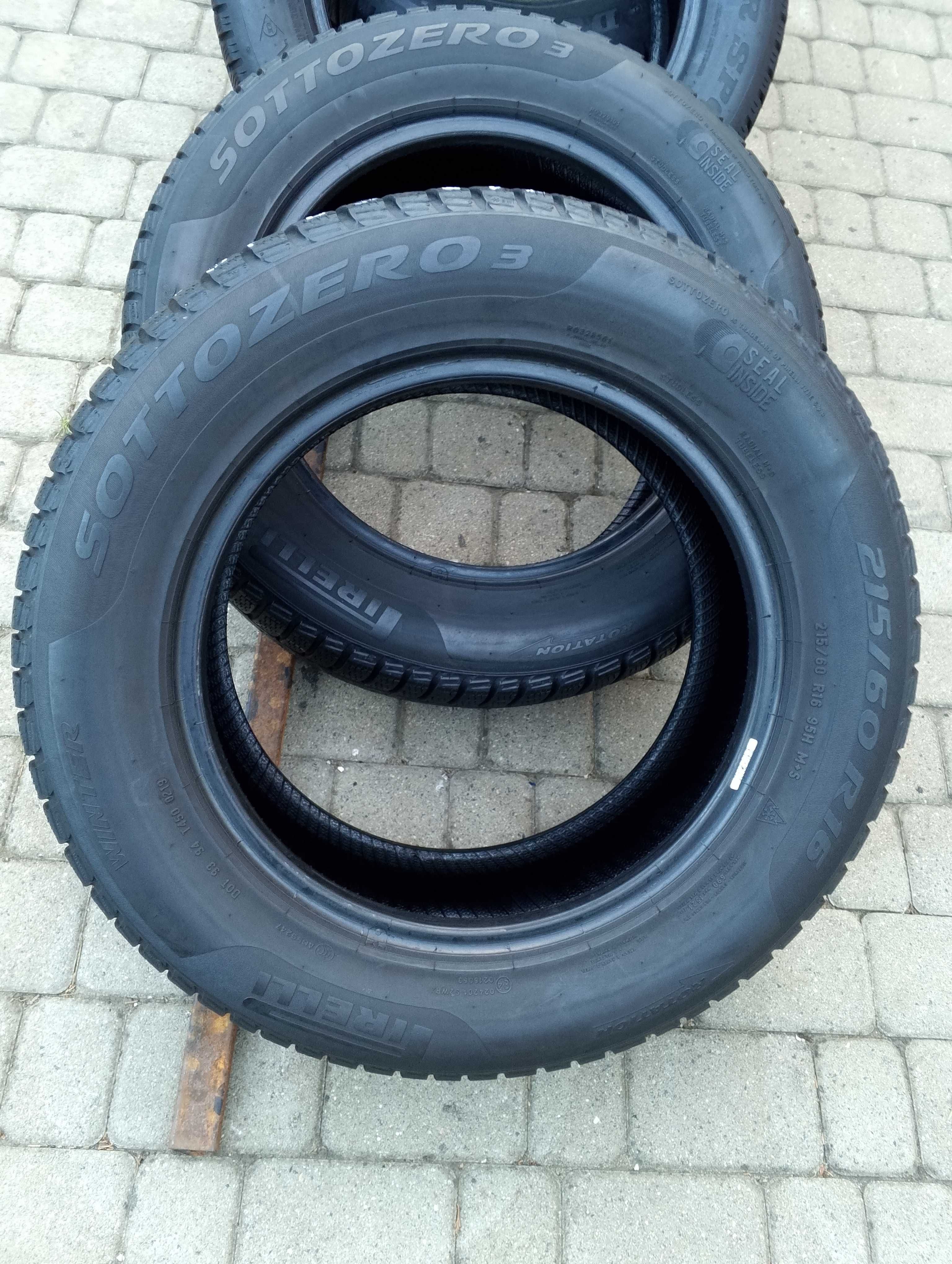 opony 2szt.215/60/16 Pirelli SottoZero 3