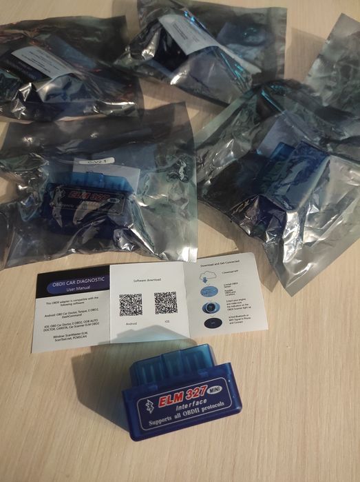 Ато сканер ELM 327 V2.1 новый OBD2 16 контактный для диагностики авто