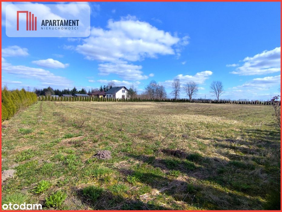 Działka z dużym potencjałem! Warunki zabudowy!