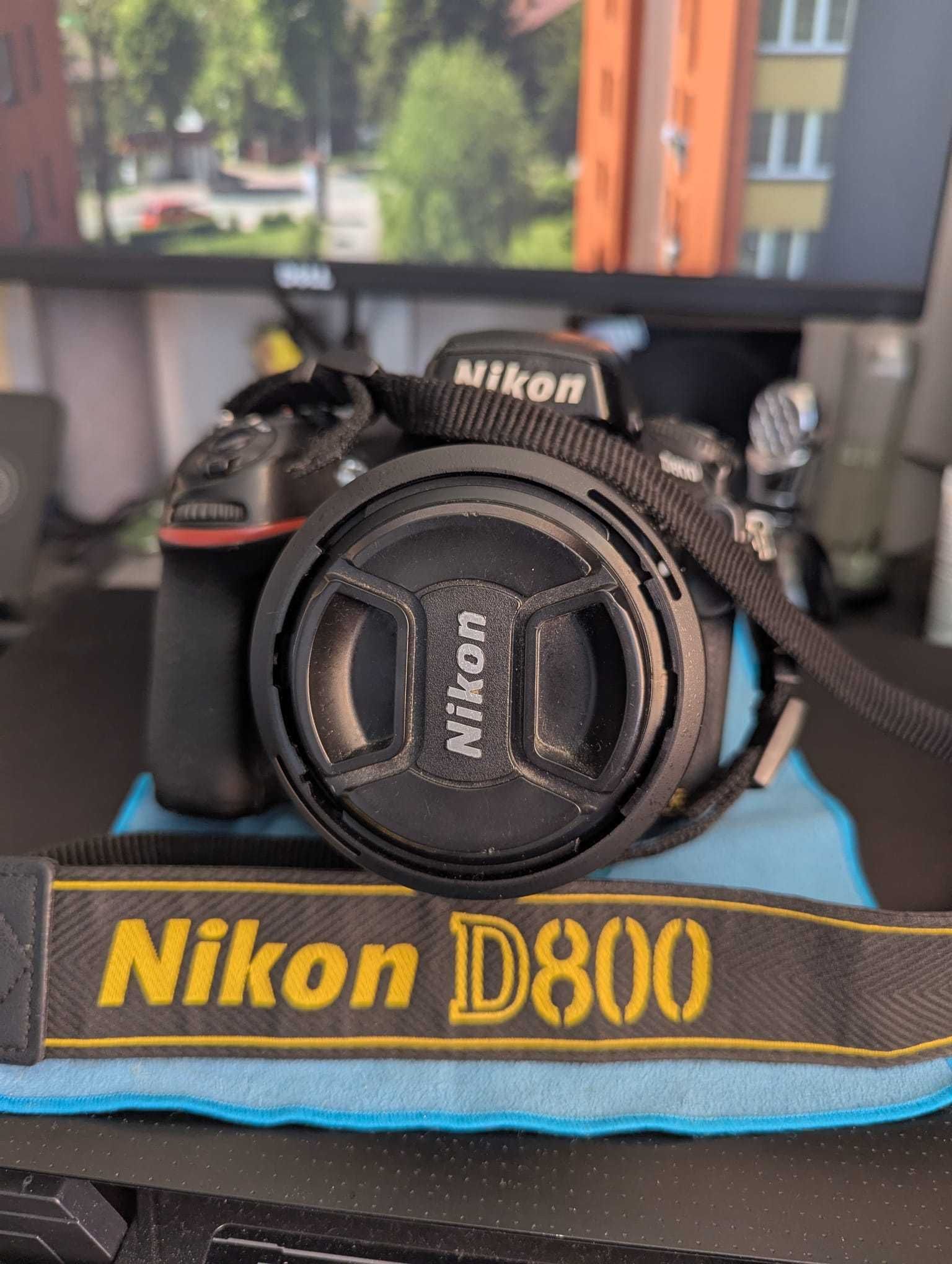 Nikon D800 z małym przebiegiem.