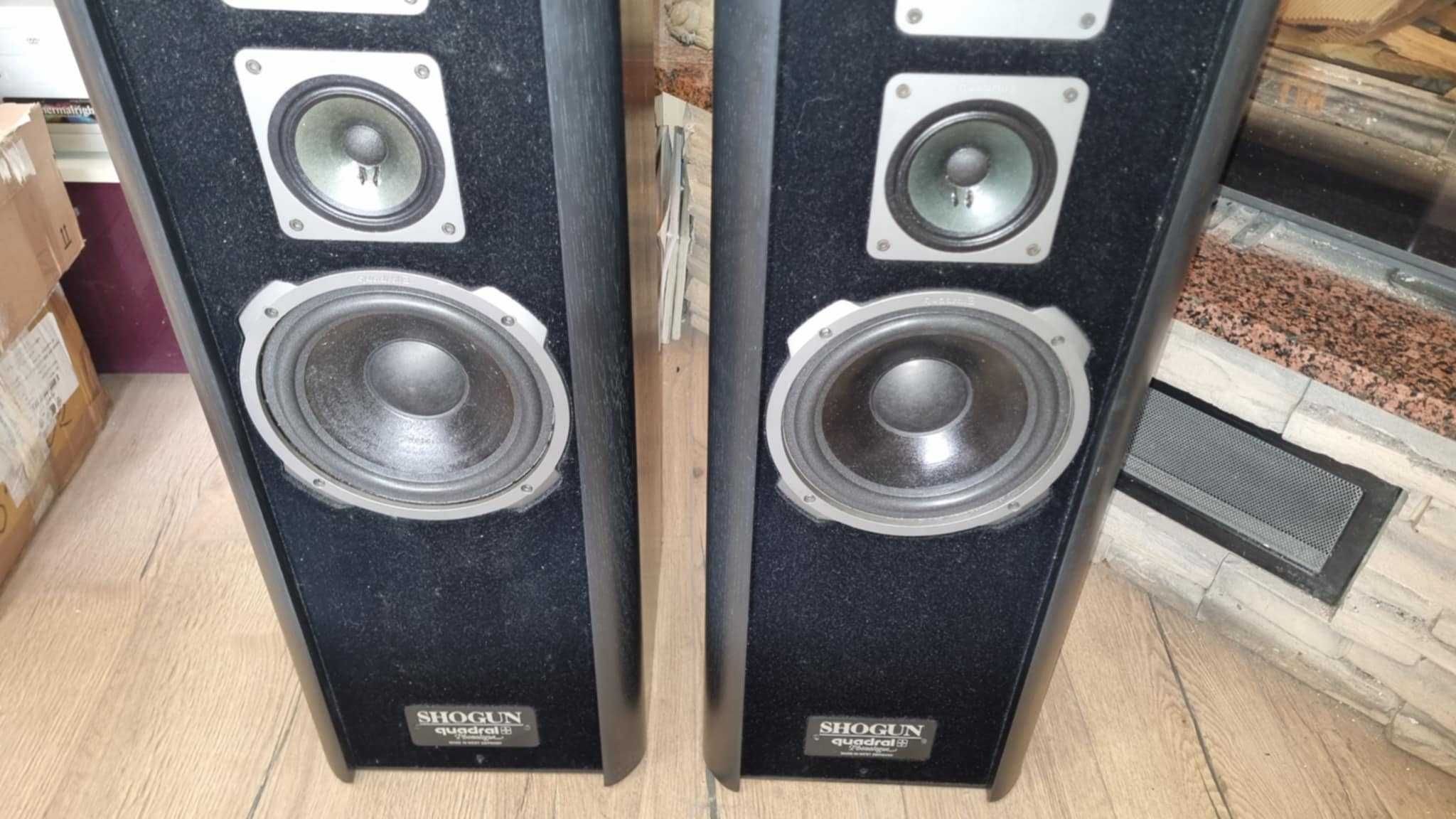 Kolumny QUADRAL SHOGUN MK IV 2x150W 4ohm potężne podłogówki