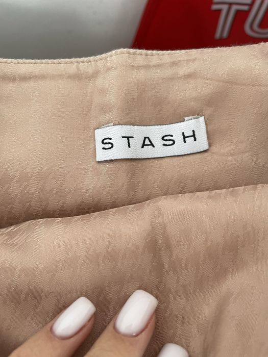 Юбка STASH пудрового цвета
