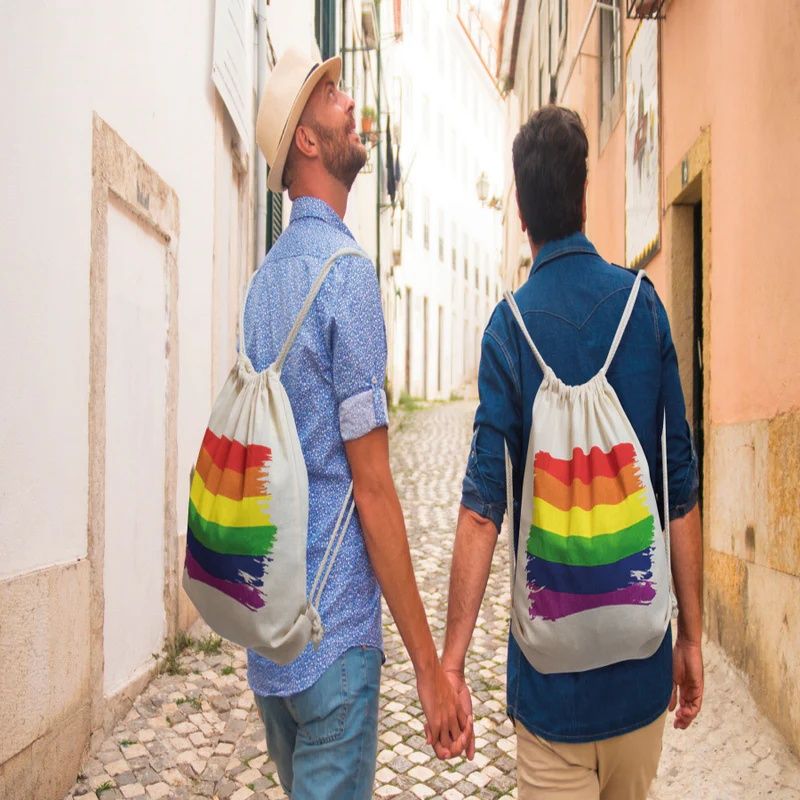 Mochila Com Bandeira LGBT