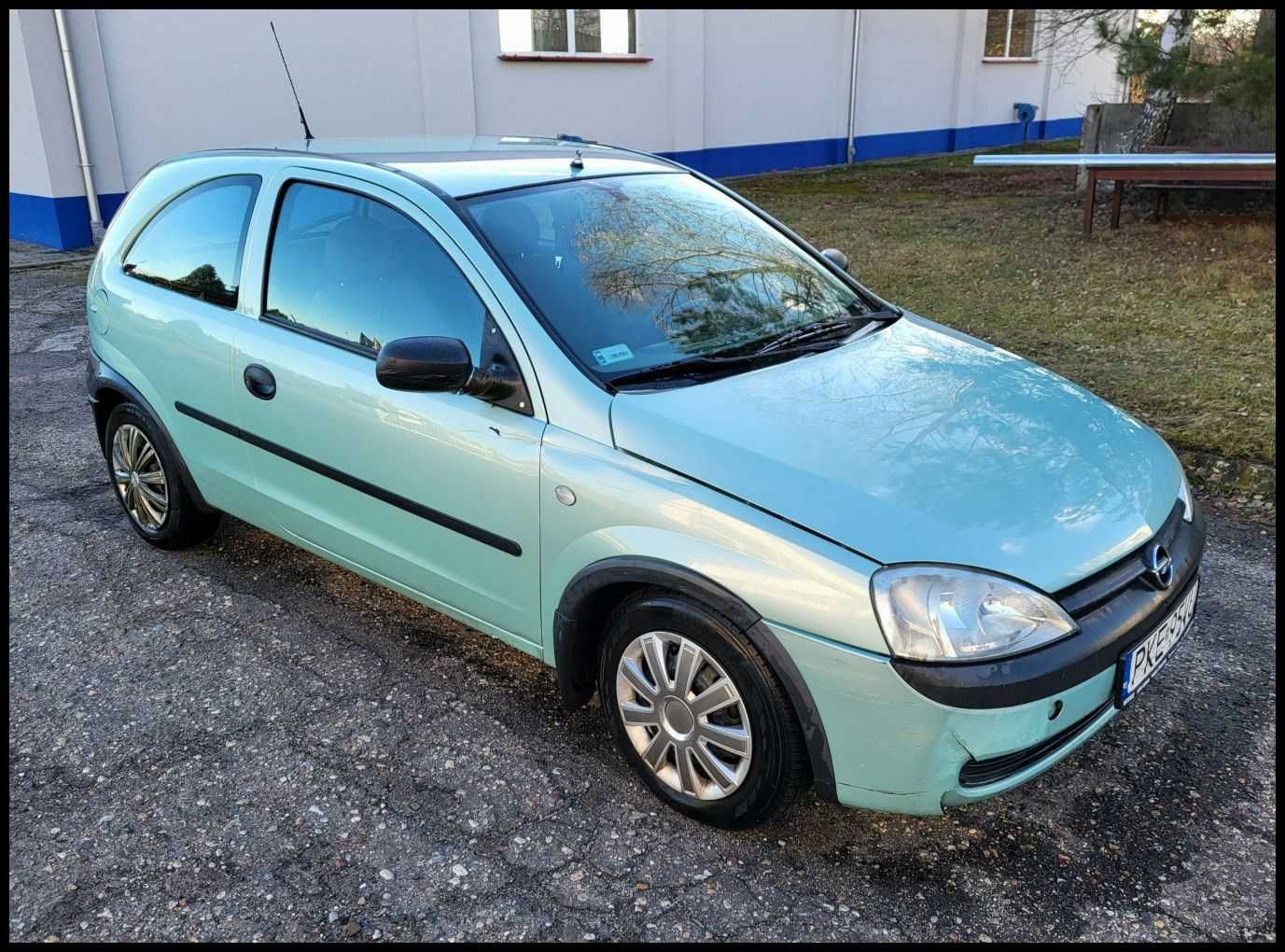 Opel Corsa C diesel, klima, oplaty 9/2024, okazja, dowoz, hak