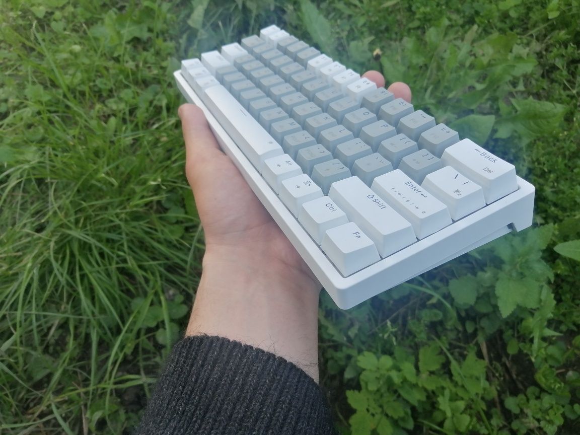 Уцінка! МЕХАНІЧНА RGB Безпровідна Клавіатура 60%