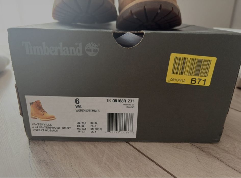 botki timberlandy
