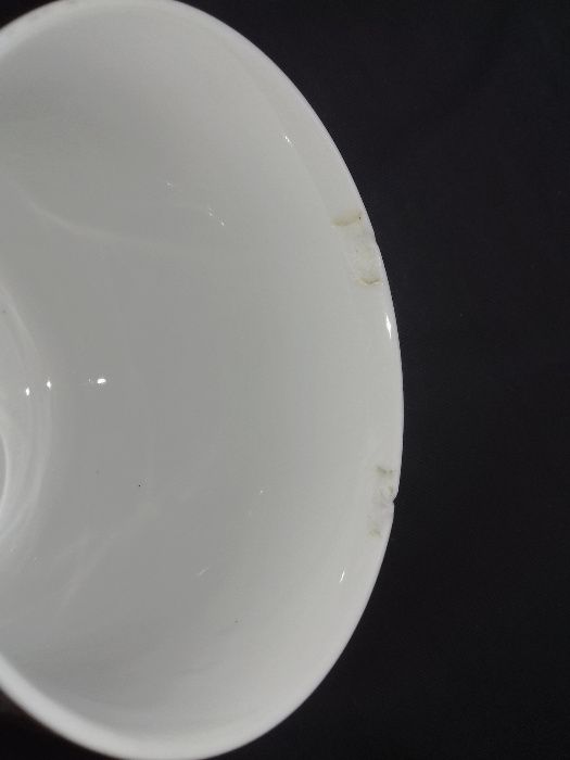 Kubek szklanka kufel porcelana Ćmielów antyk zabytek.