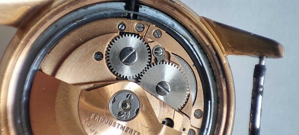 rzadki zlocony ATLANTIC automat na chodzie