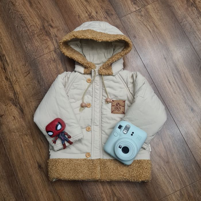 Urocza kurtka zimowa dla chłopca dziecięca DIsney ciepła