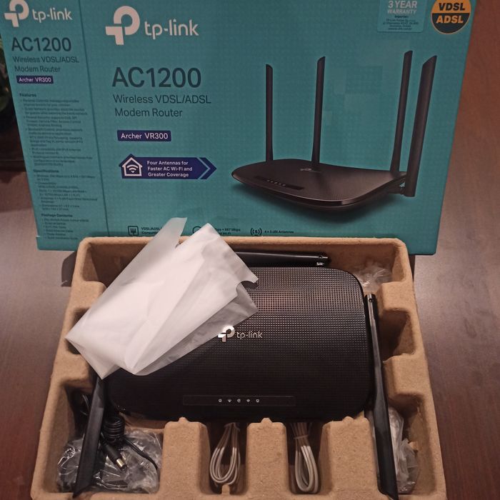modem router tp-link AC1200 NOWY