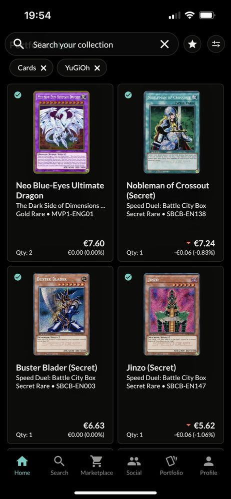 400+ cartas de Yugioh