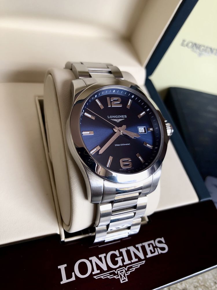 Швейцарские часы LONGINES Conquest. Original.