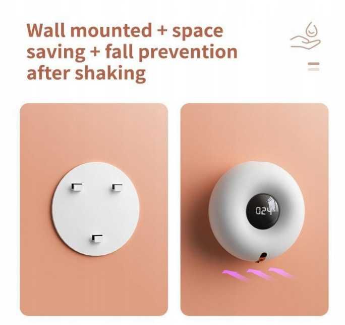 Automatyczny ścienny indukcyjny dozownik mydła z 280ml ttst1061