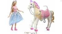 Barbie GYK64 Princess Adventure Przygody Księżniczek Koń USZKODZONY