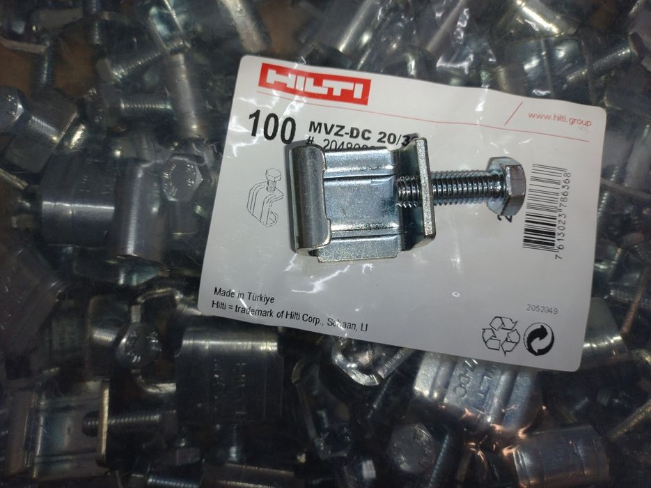 Klamra zaciskowa, zacisk do kanałów wentylacyjnych Hilti MVZ-DC 20/30