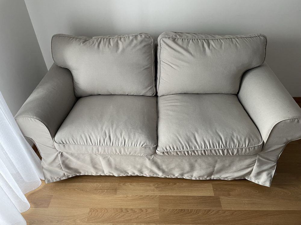 Sofa dwuosobowa Ikea EKTORP bezowa