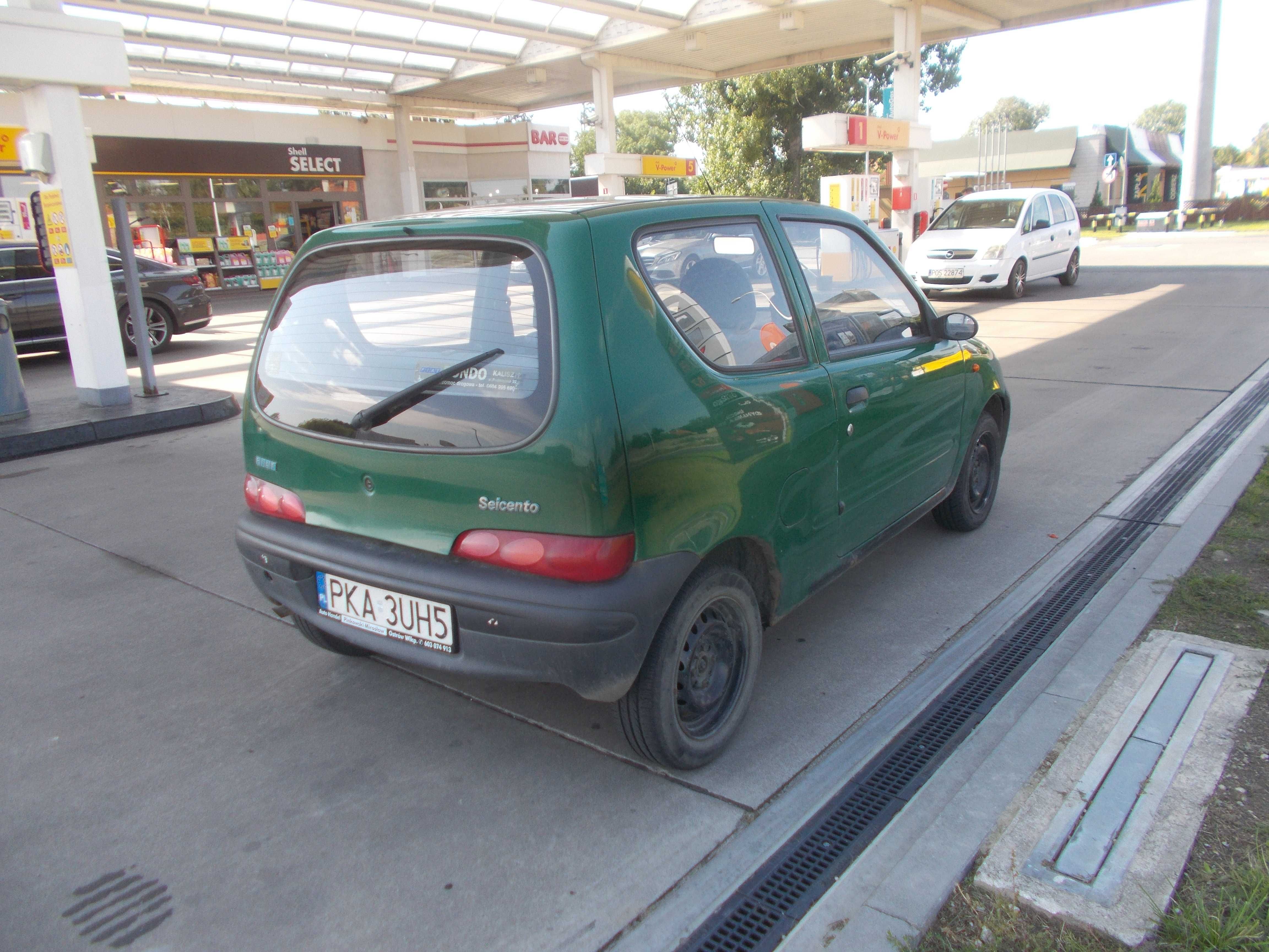 Lampa lewa tył tylna Fiat Seicento demontaż