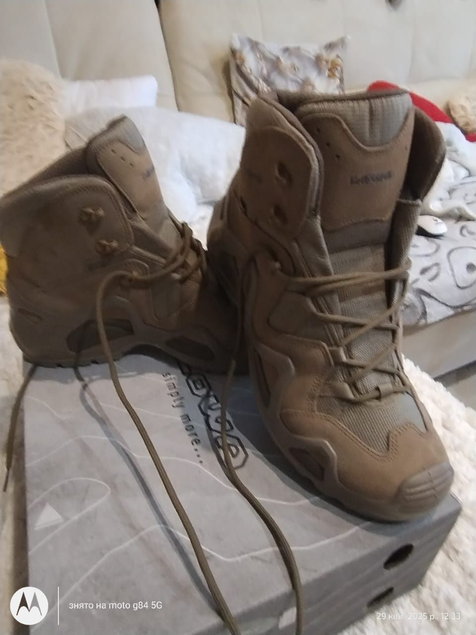 Ботинки "Lowa Zephyr GTX" (Coyote)