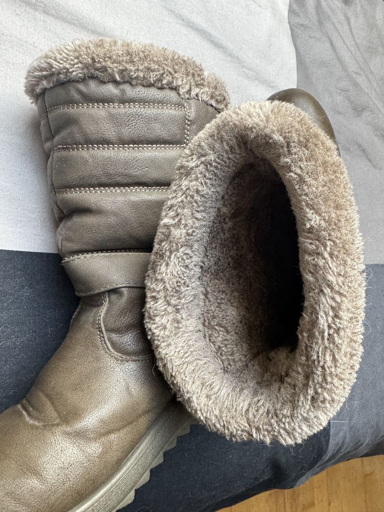 Botas para a neve