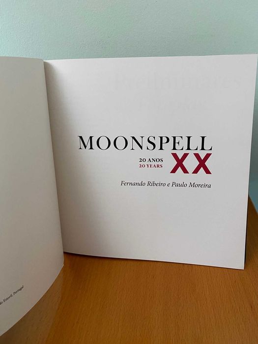 Fotobiografia: XX Anos Moonspell - Fernando Ribeiro, Paulo Moreira