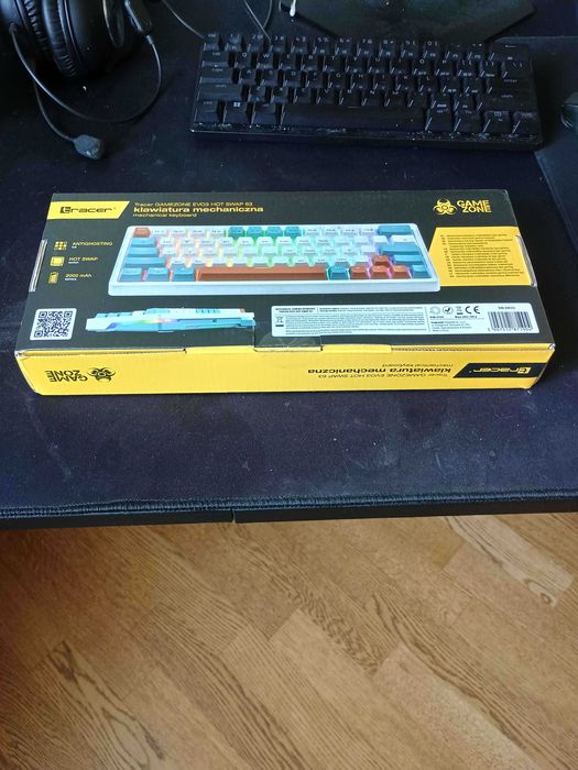 Klawiatura Gamingowa Mechaniczna Tracer Gamezone Evo3 Hotswap 63 Biała