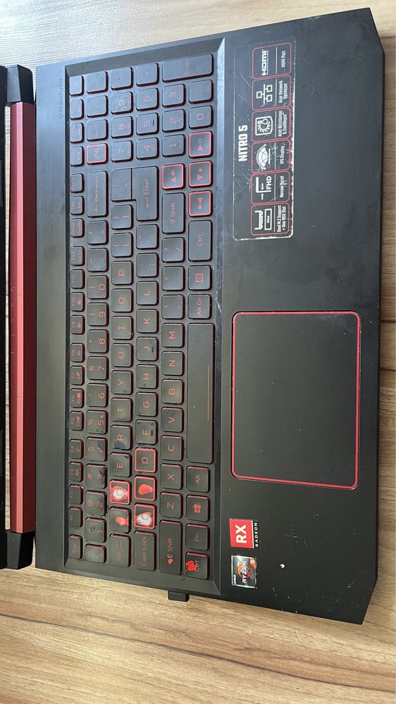 Laptop ACER Nitro 5 /8 GB RAM/500gb