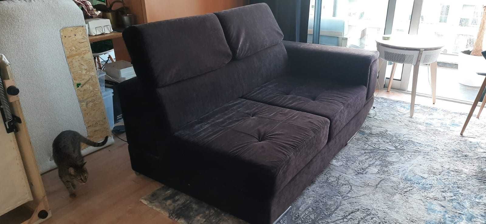 Sofá em L com Chaise Long