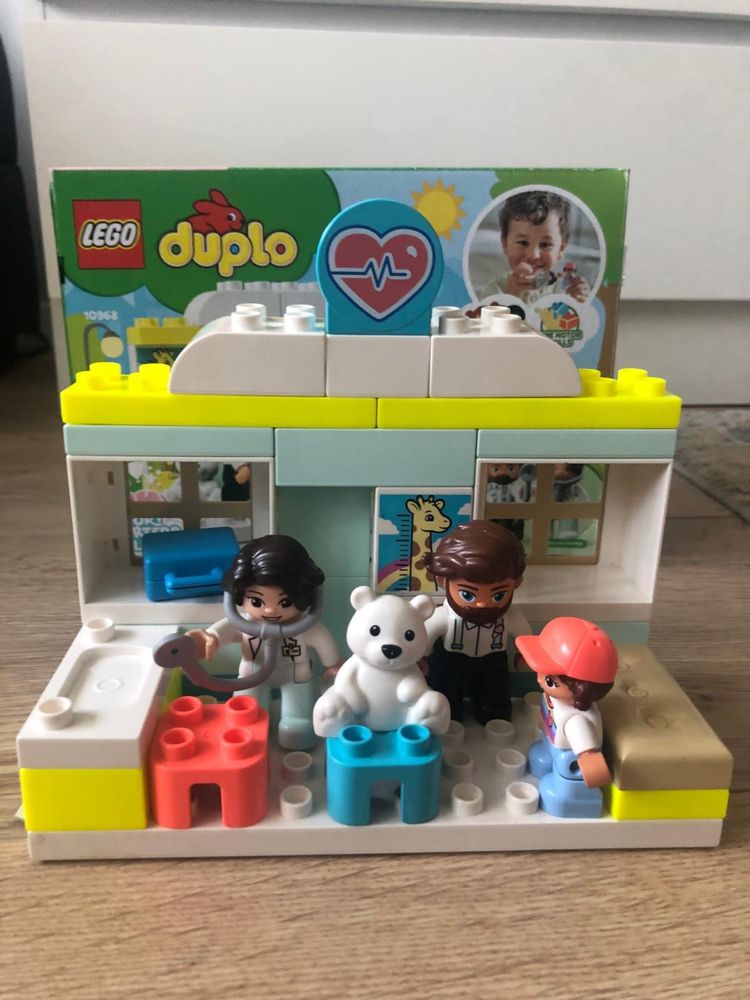 Lego Duplo wizyta u lekarza 10968 pudelko instrukcja