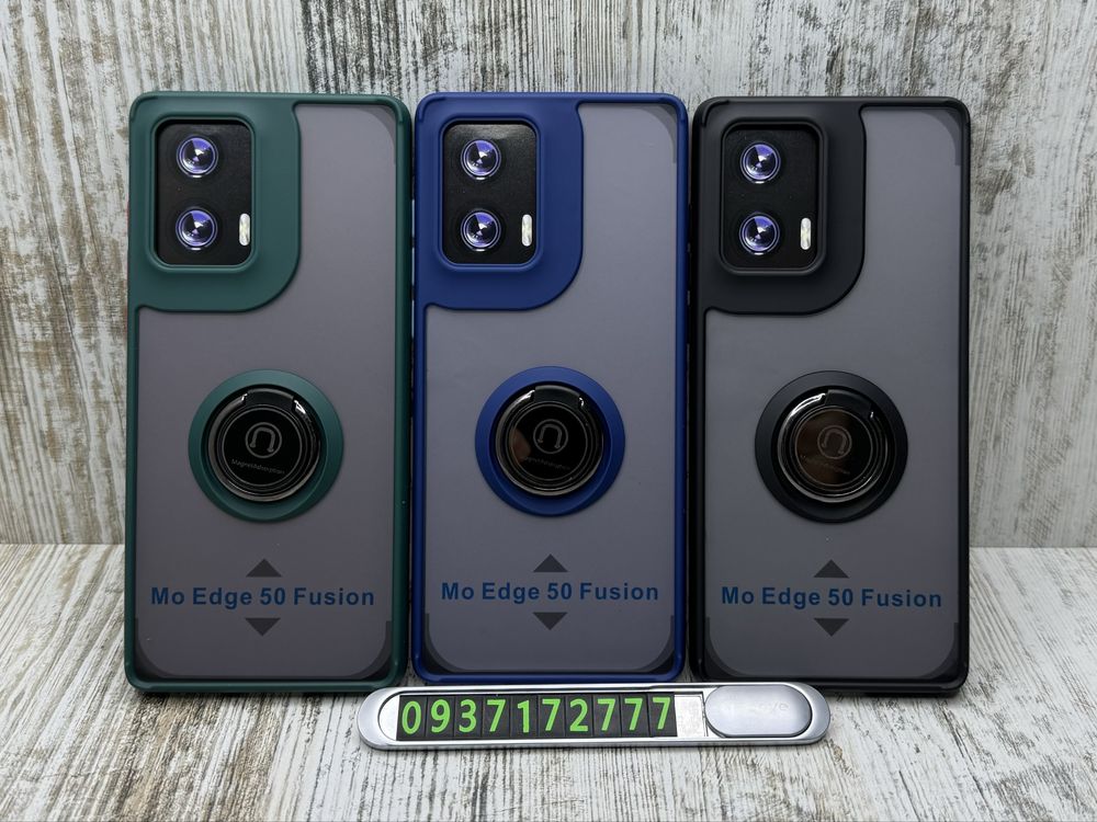 Чехол Matt Ring на Motorola G85/ Edge 50 Fusion. Кольцо чохол