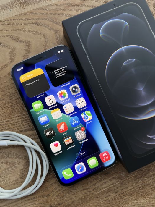 Apple IPhone Айфон 12 Про 256ГБ Графітовий, Неверлок, Оригінал