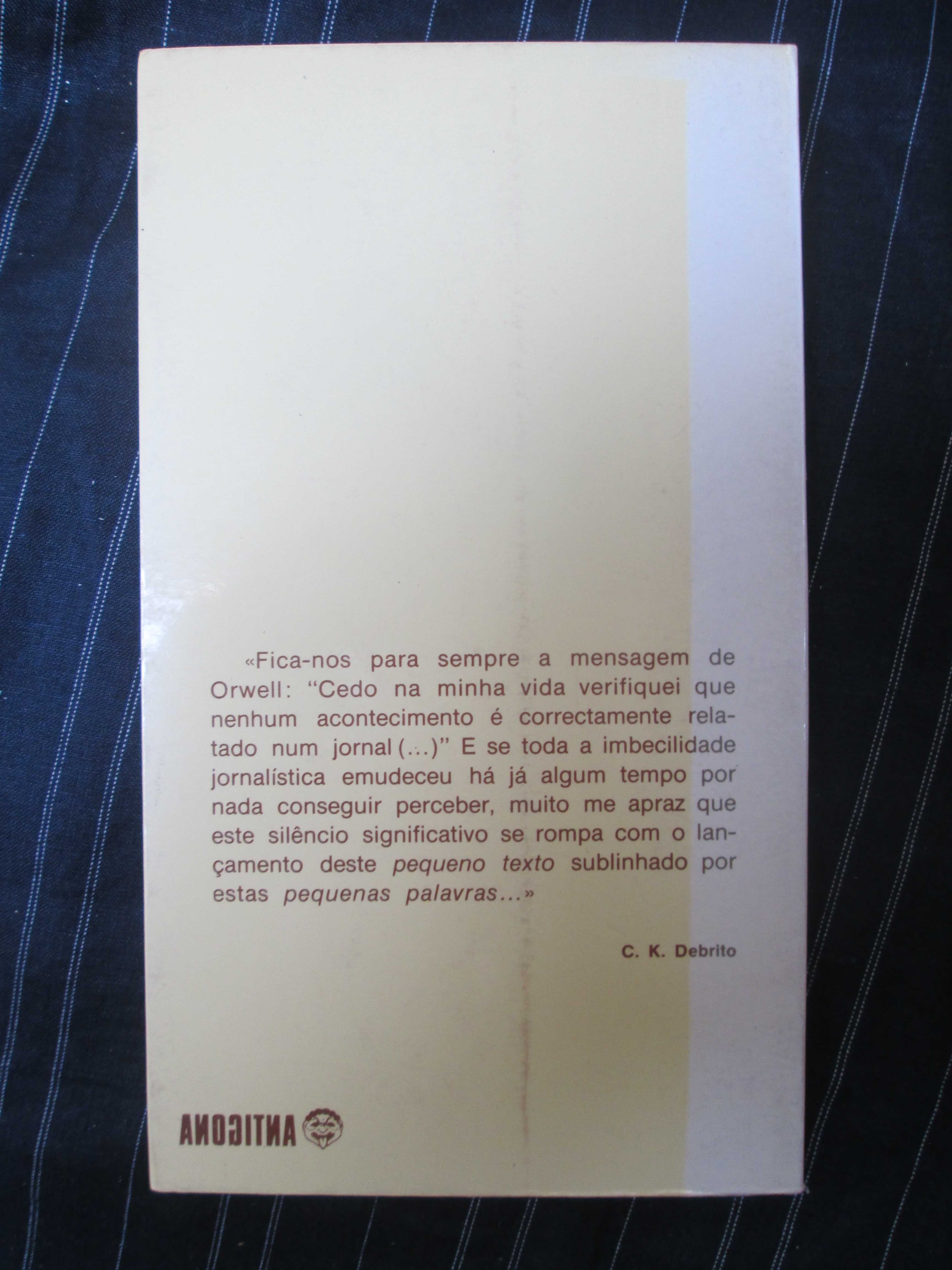 Recordando a Guerra Espanhola, de George Orwell