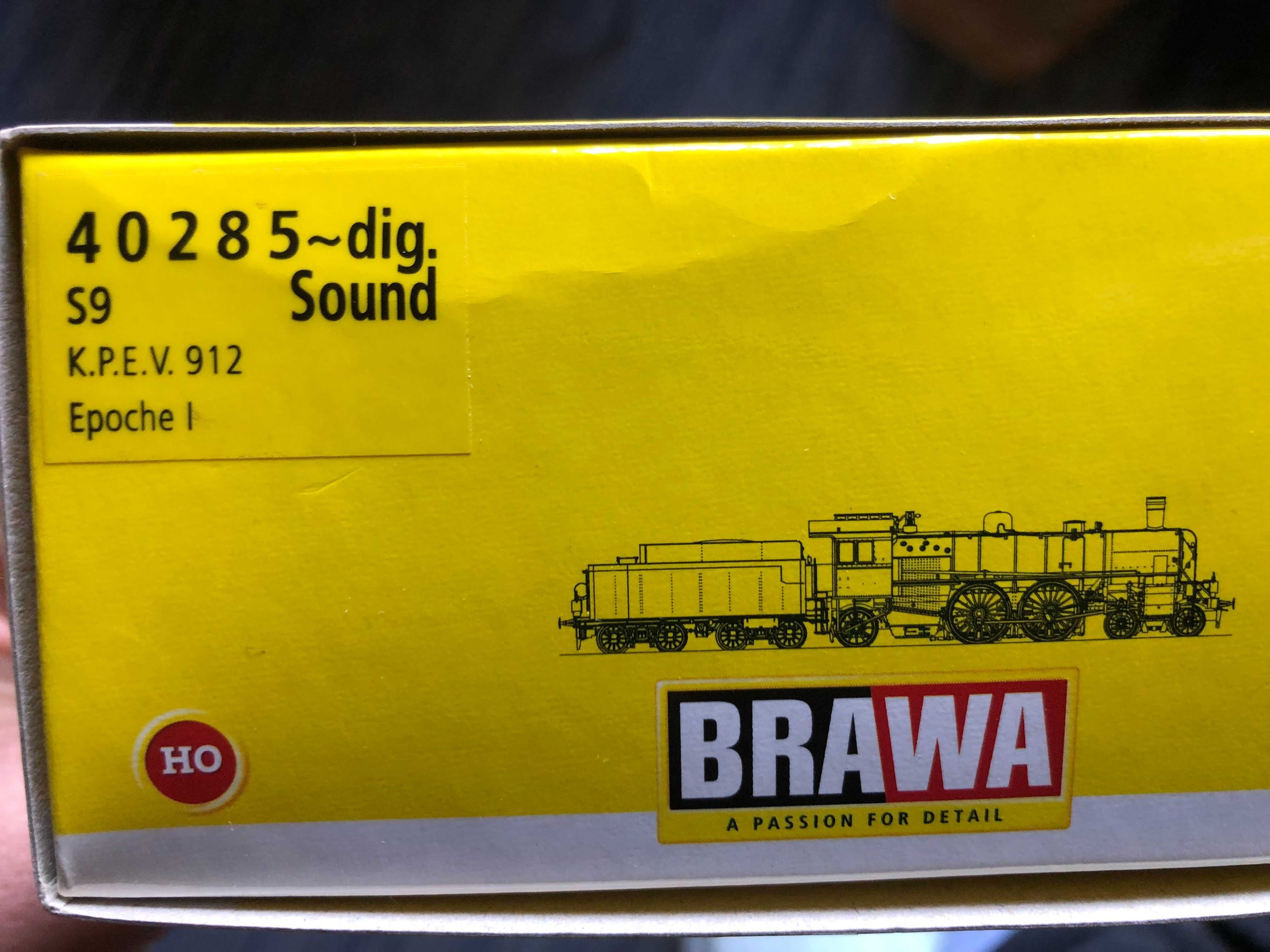 Locomotiva Brawa S9 Ep.I para Märklin digital  com som 40285