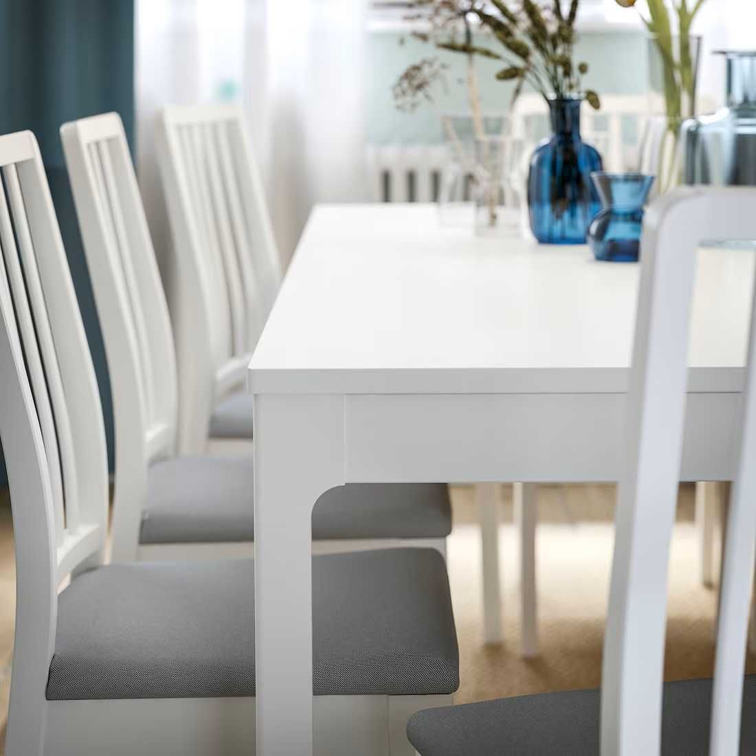 EKEDALEN Stół rozkładany, biały, 120/180x80 IKEA Nowy w kartonach