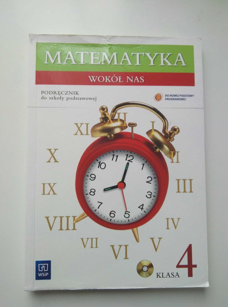 ,,Matematyka wokół nas" podręcznik do matematyki dla klasy 4