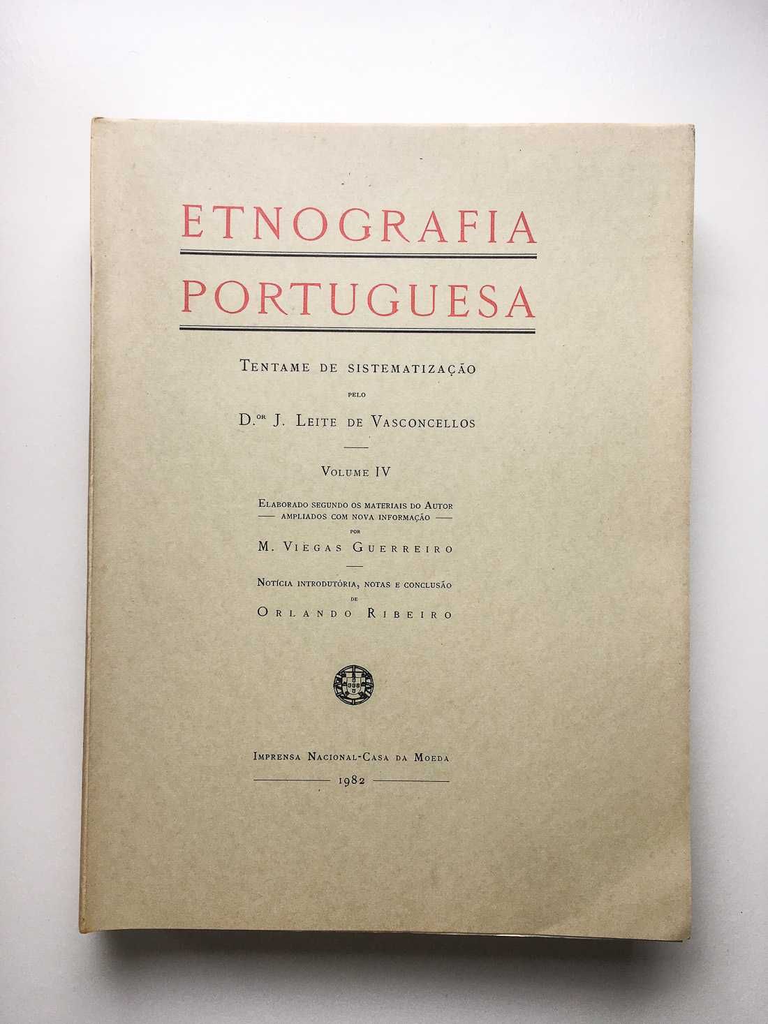 Etnografia Portuguesa, Volume IV