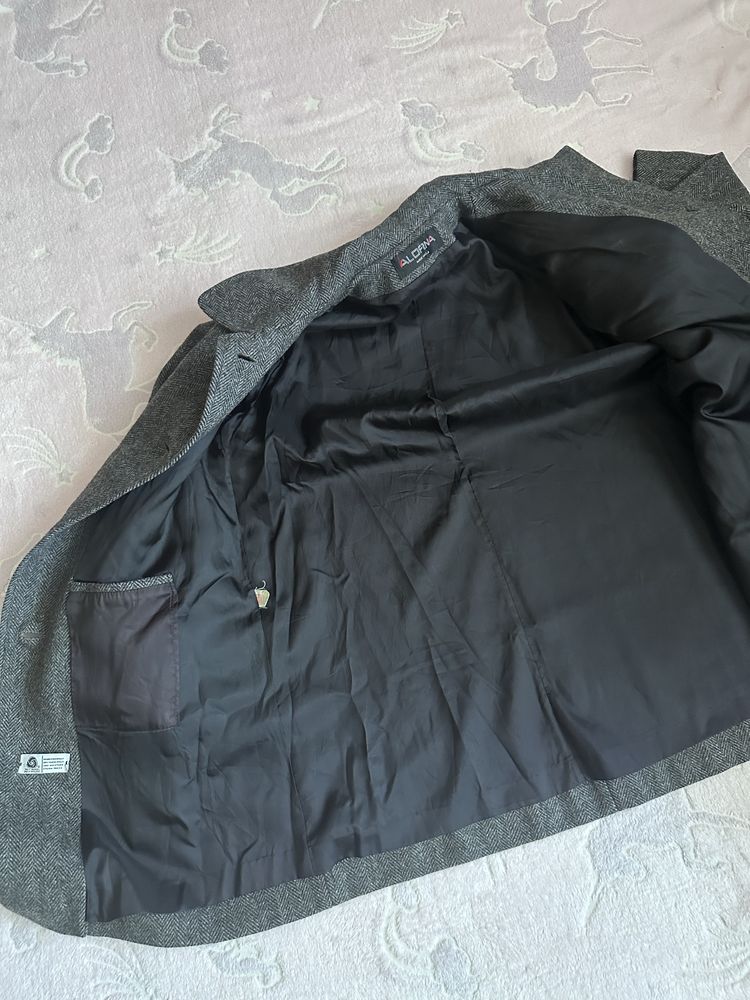 Alorna (США) шерстяне демісезонне класичне коротке пальто XL - XXL